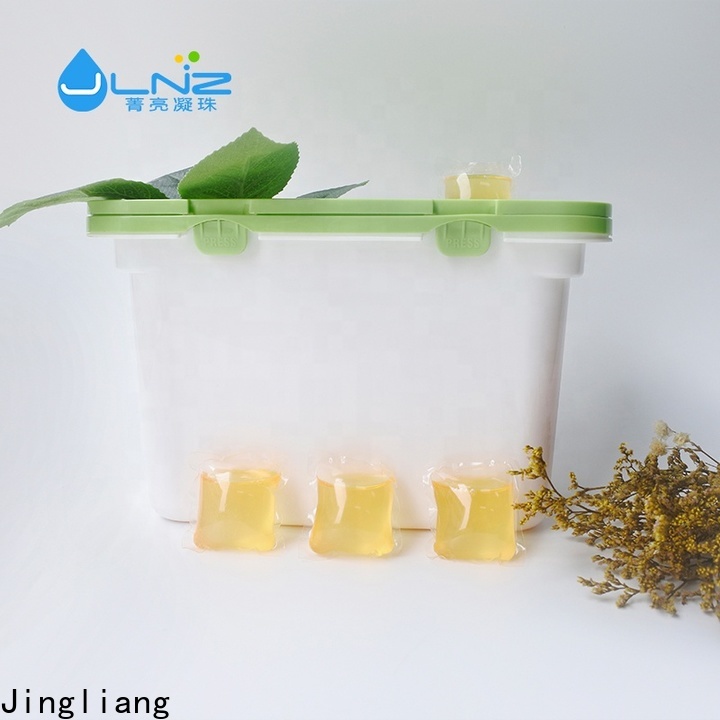Customizable water soluble laundry pods exporter for laundry room