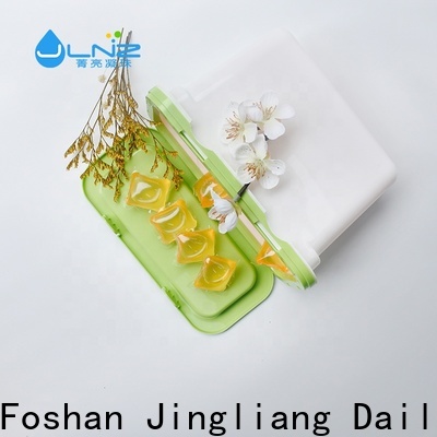Jingliang water soluble laundry pods supplier for clean clothes