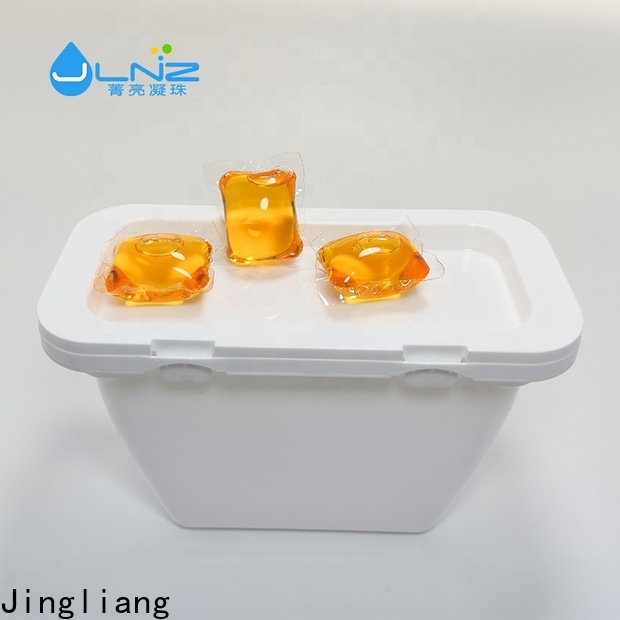 Jingliang water soluble laundry pods supplier for clean clothes
