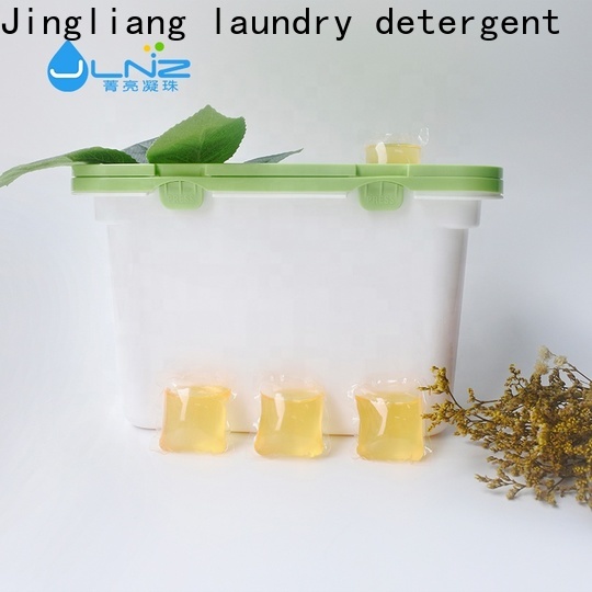 Jingliang Customizable water soluble laundry pods factory for laundry room