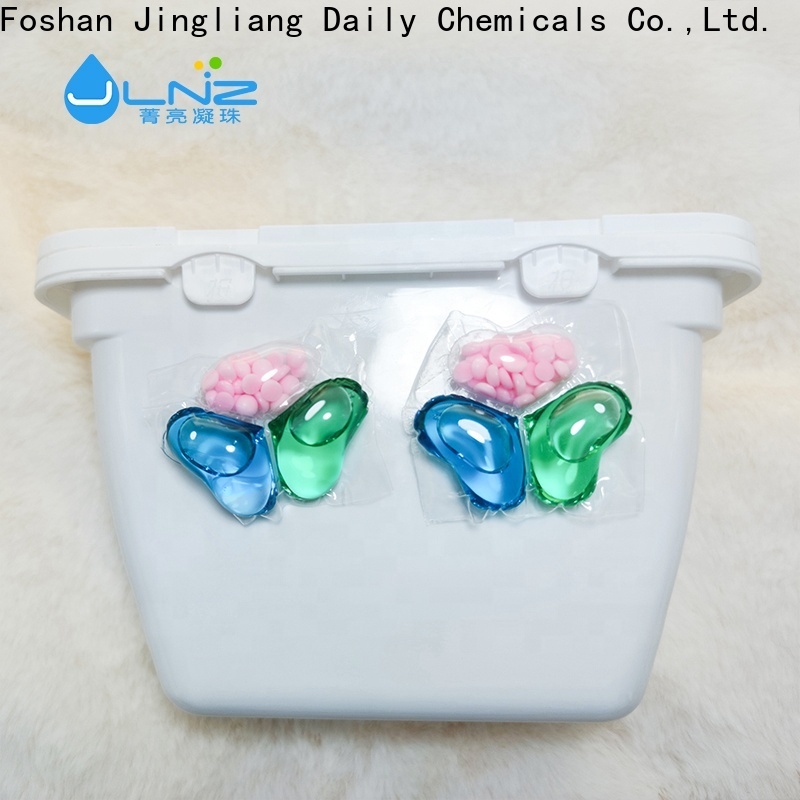 Jingliang detergent capsules manufacturer for wash clothes