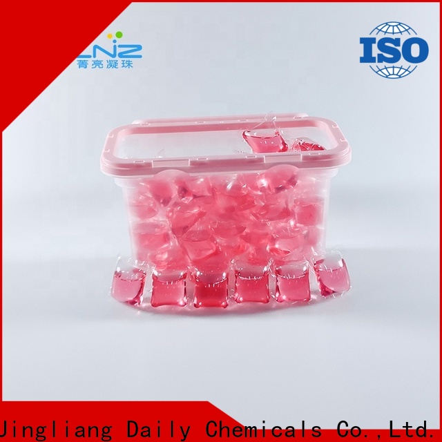 Jingliang High quality water soluble laundry pods wholesale for do the laundry