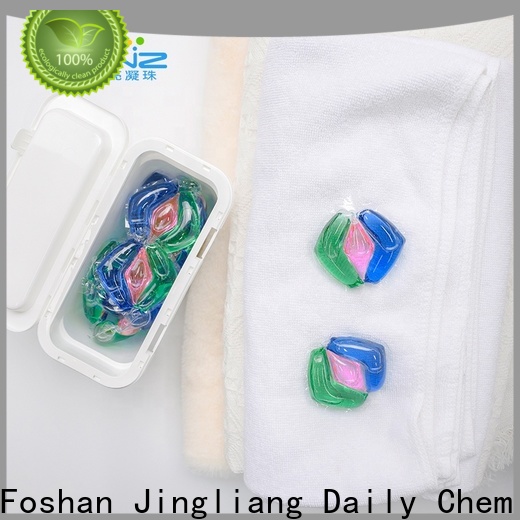 Jingliang laundry pods supplier for wash clothes