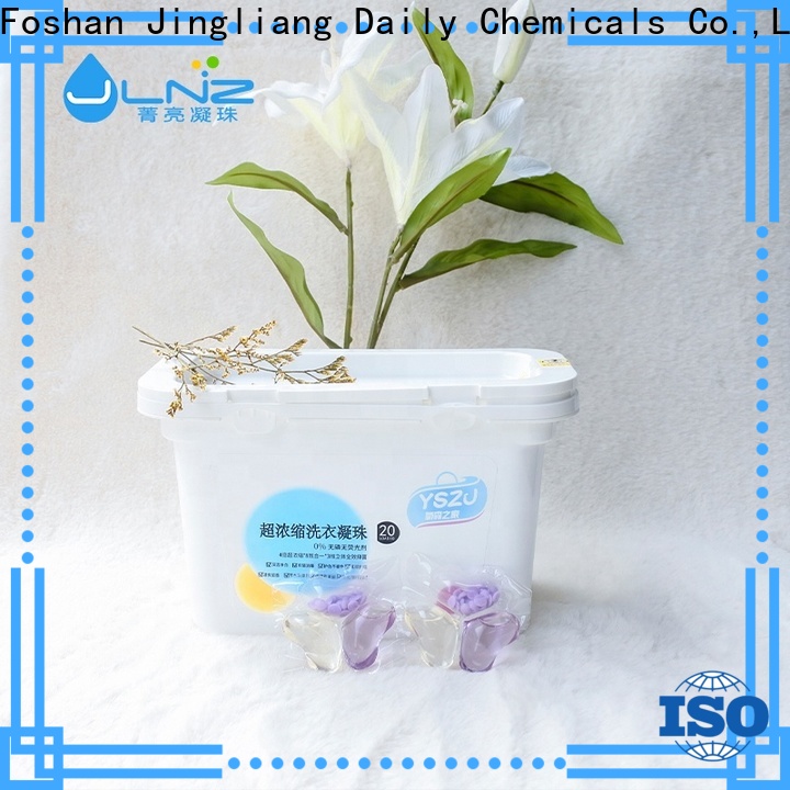 Jingliang laundry soap pods exporter for laundry room