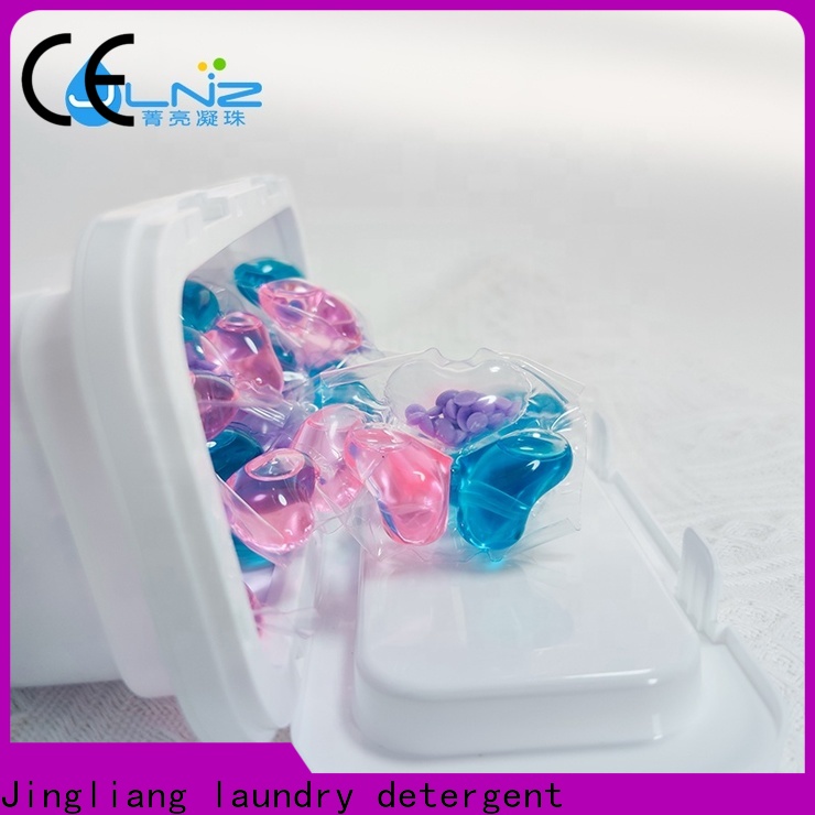Jingliang laundry capsules factory for clean