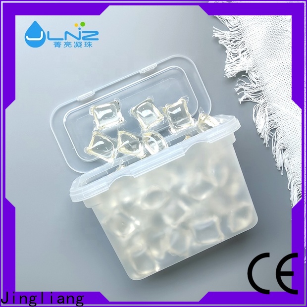 Jingliang 8g detergent pods factory for clean clothes