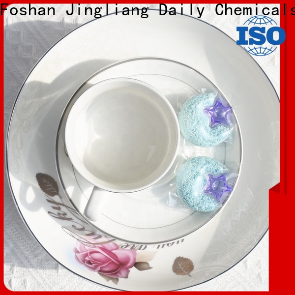 Jingliang Preferential eco friendly dishwasher detergent supplier for hotel