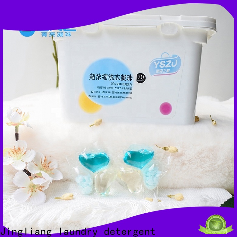 Jingliang High quality detergent pods manufacturer for wash clothes