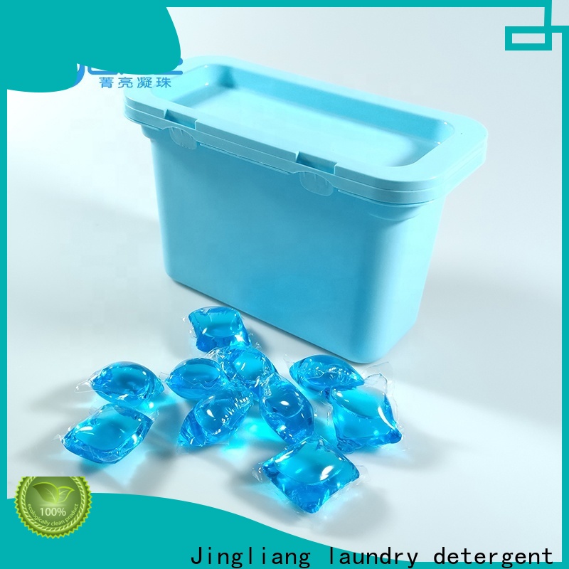 Jingliang 18g detergent pods manufacturer for clean clothes