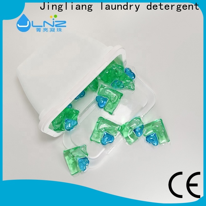 Jingliang Customizable laundry capsules supplier for wash clothes