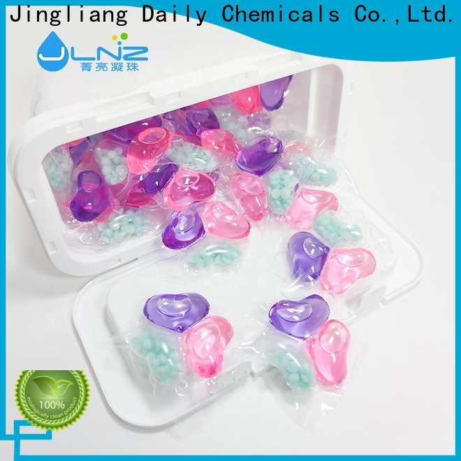 Jingliang detergent capsules manufacturer for wash clothes