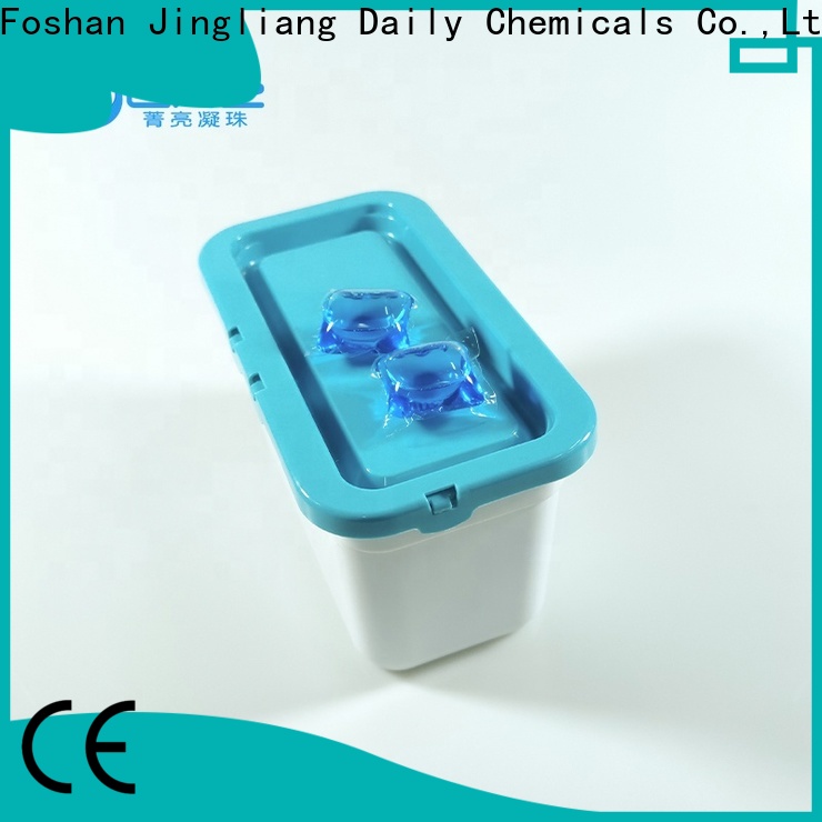 Jingliang Efficient water soluble laundry pods exporter for clean clothes