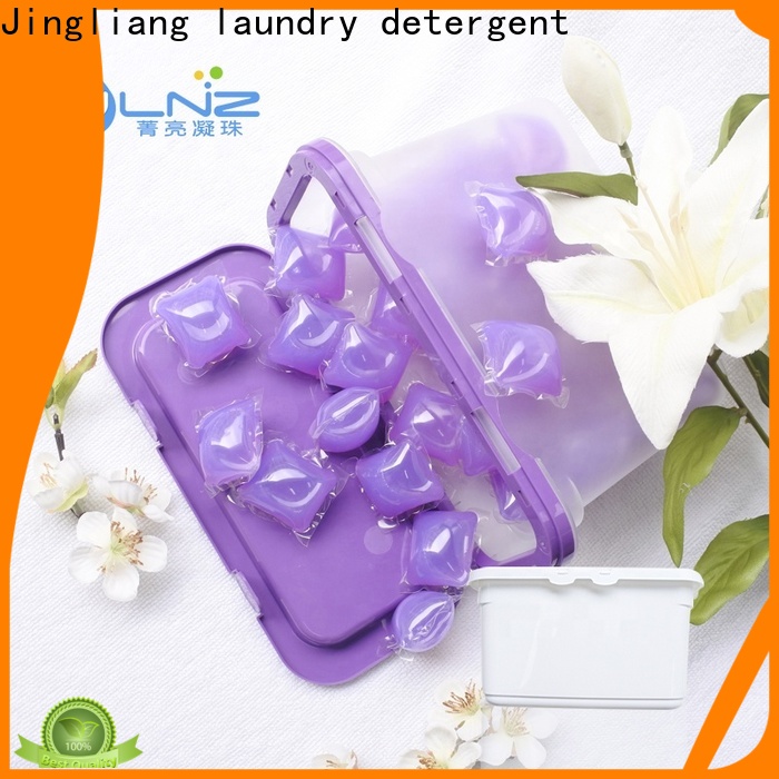 Professional water soluble laundry pods exporter for clean clothes