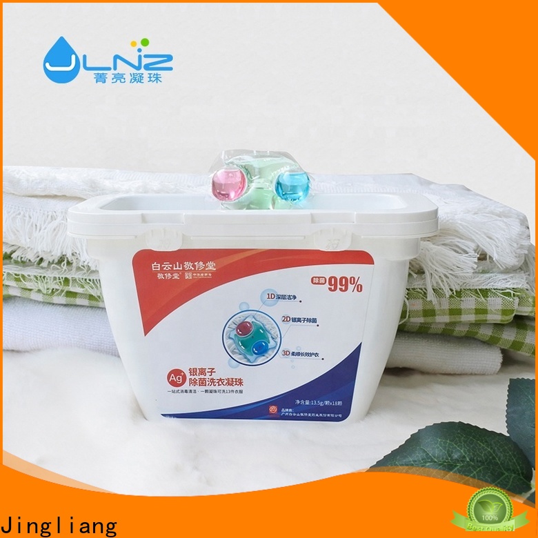Jingliang laundry soap pods supplier for wash clothes