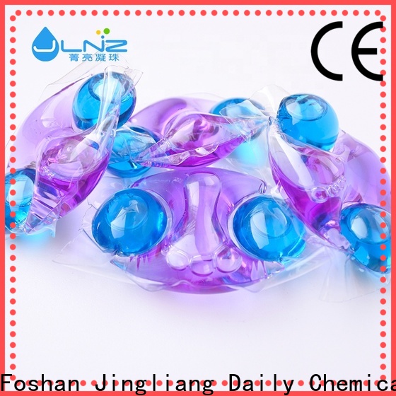 Jingliang Customizable detergent capsules exporter for clean