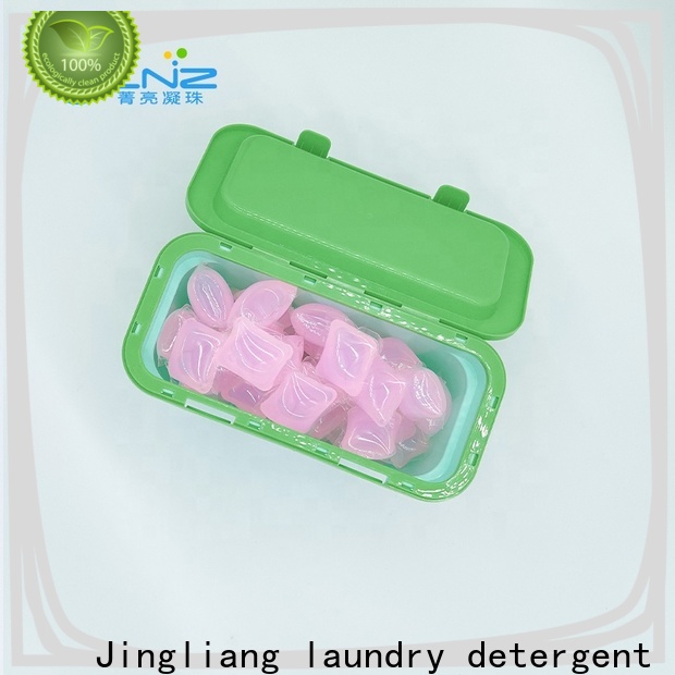 Jingliang Best water soluble laundry pods exporter for laundry room