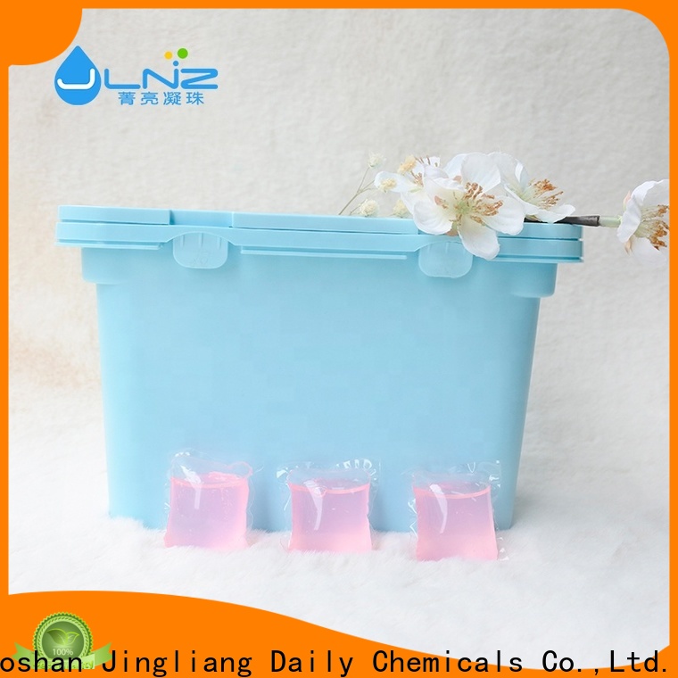 Jingliang Customizable 18g laundry pods factory for hotel