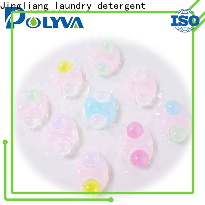 Jingliang Customizable cheapest washing capsules exporter for wash clothes