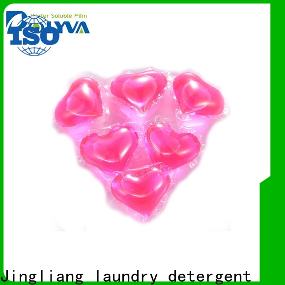 Jingliang laundry capsules exporter for clean