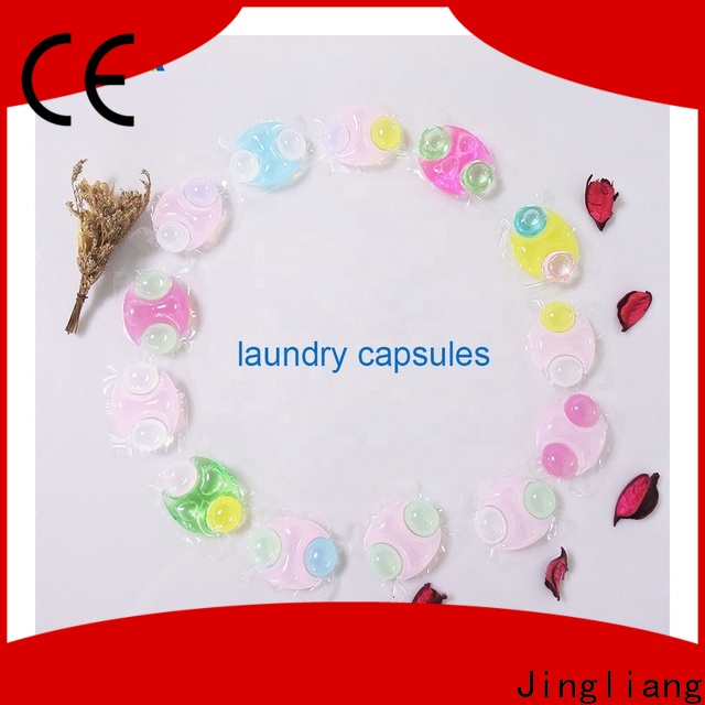 Jingliang washing powder pods factory for clean