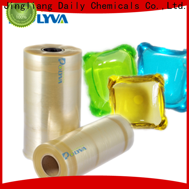 Jingliang pva water soluble film supplier for laundry