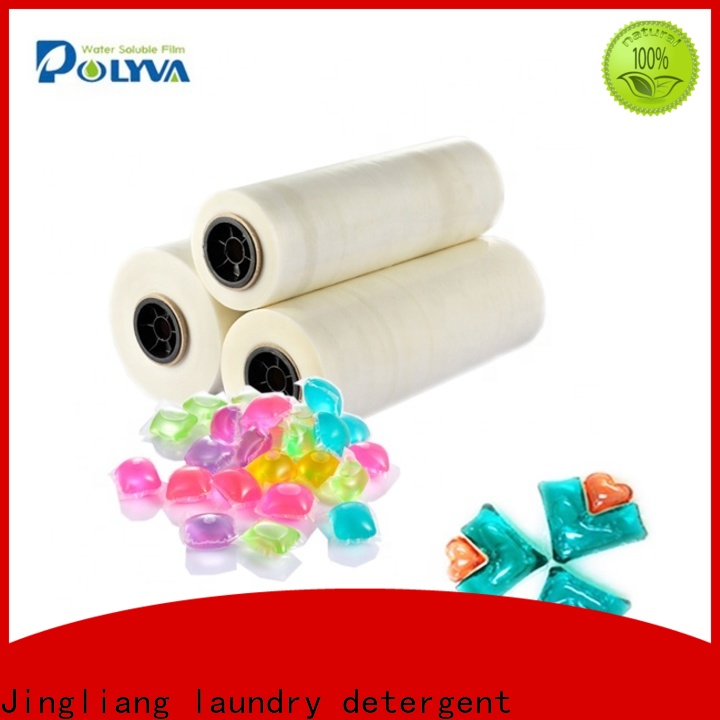 Customizable pva water soluble film supplier for wash clothes
