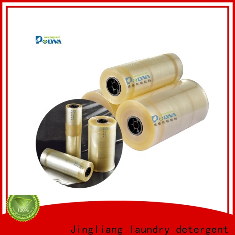 Jingliang Efficient pva water soluble film factory for wash clothes