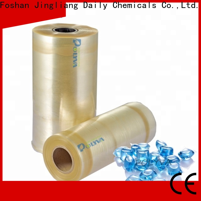 Jingliang pva water soluble film manufacturers factory for hotel