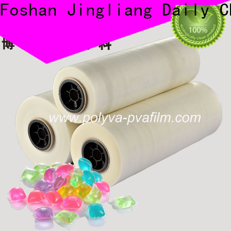 Jingliang pva water soluble film exporter for hotel