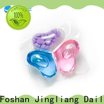 Jingliang latest high efficiency laundry detergent pods manufacturer free sample