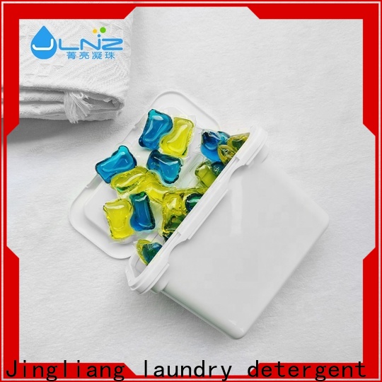 Jingliang Customizable laundry capsules supplier for wash clothes