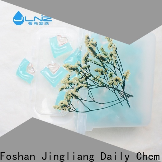 Jingliang laundry capsules exporter for clean