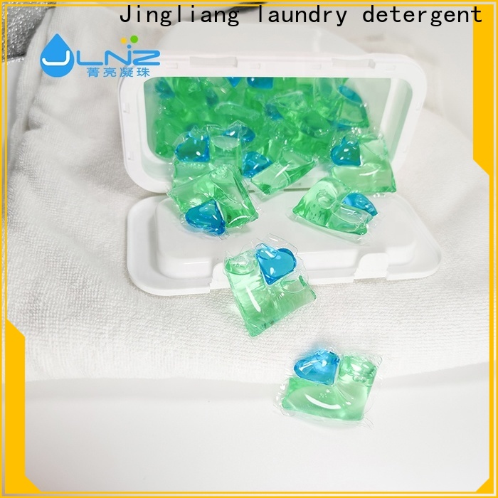 Jingliang Powerful detergent capsules manufacturer for wash clothes