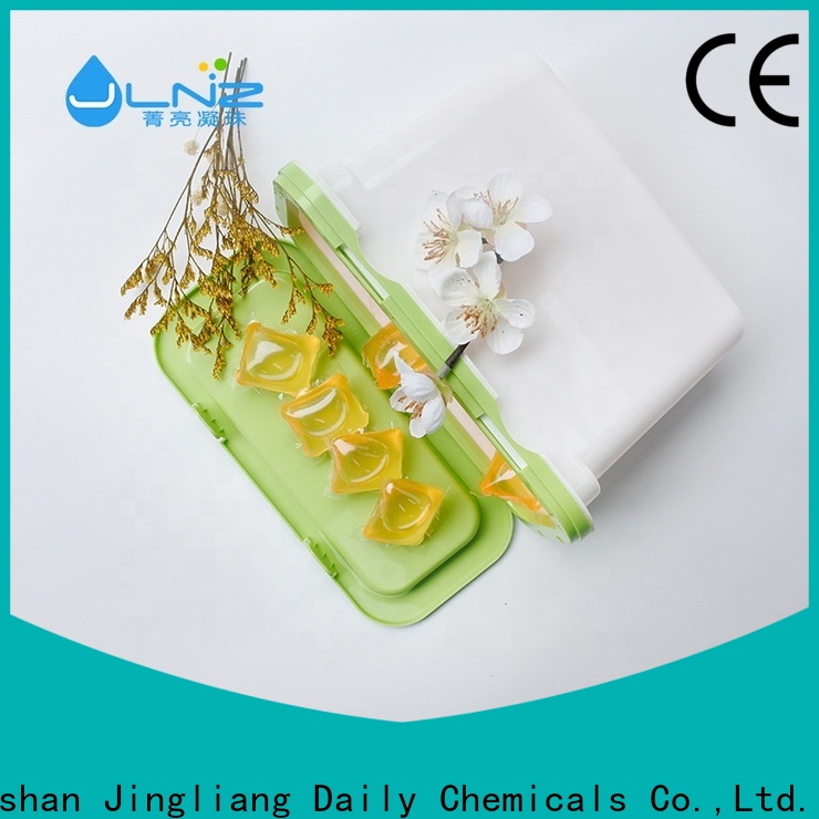 Jingliang 18g laundry pods supplier for clean clothes