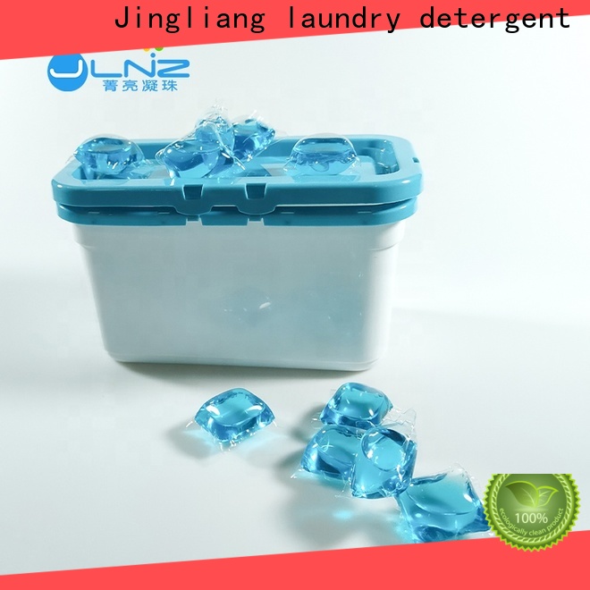 Jingliang 18g laundry pods manufacturer for hotel