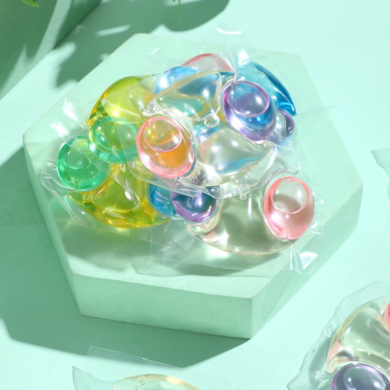 Laundry pod cleaning power test