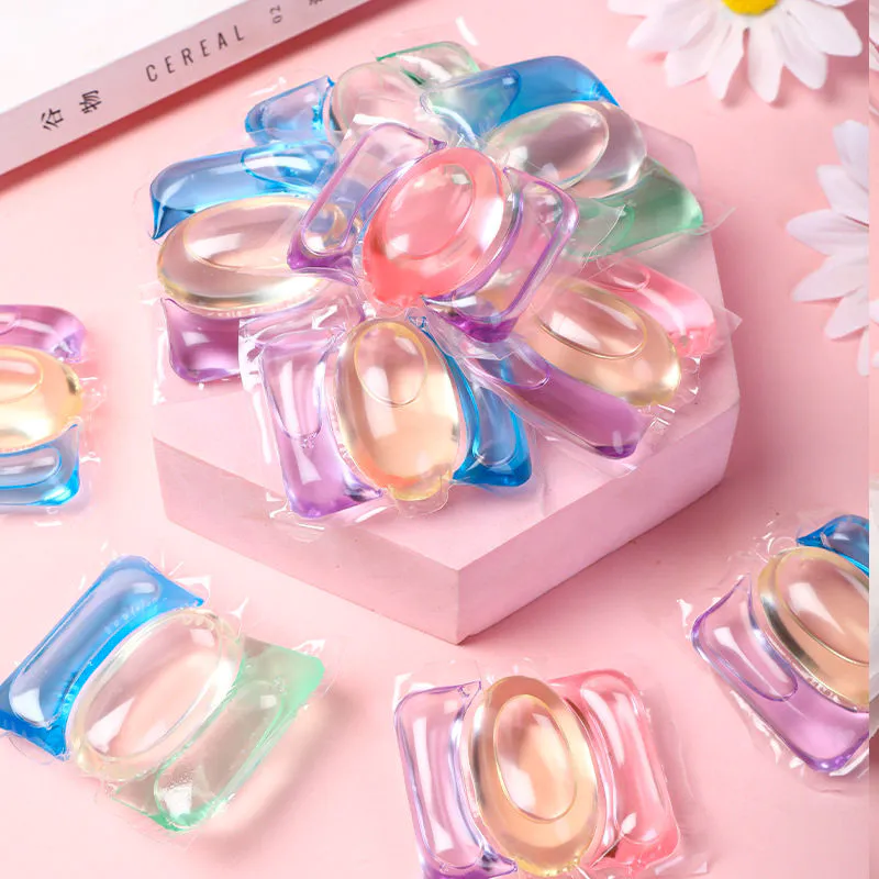 Integrating environmental protection concepts into the production of laundry pods