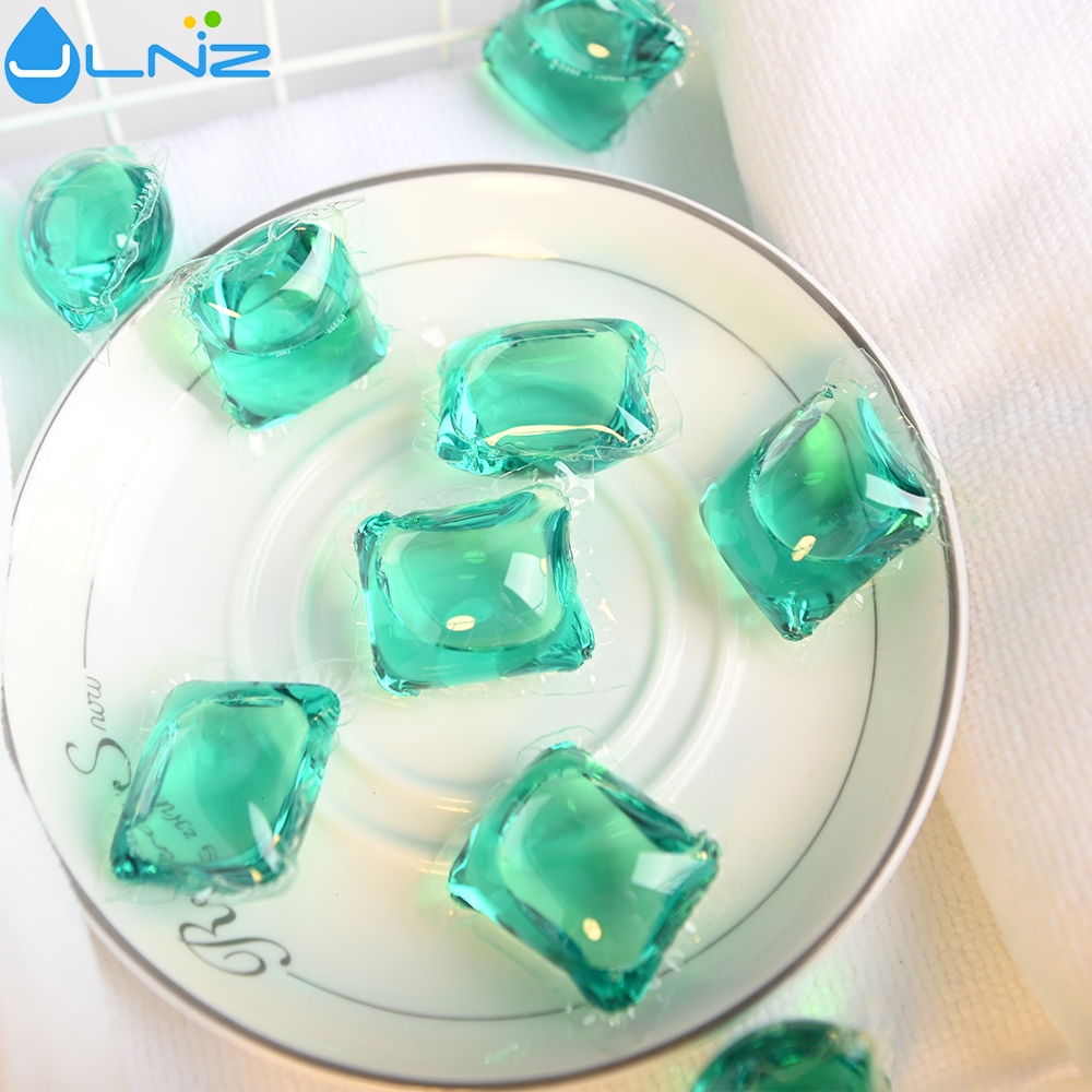 10g Green Single Chamber Laundry Pods Production