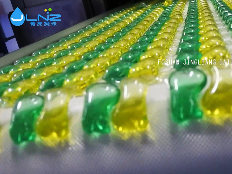 Two Chamber Laundry Detergent Pods Production Line|JingLiang