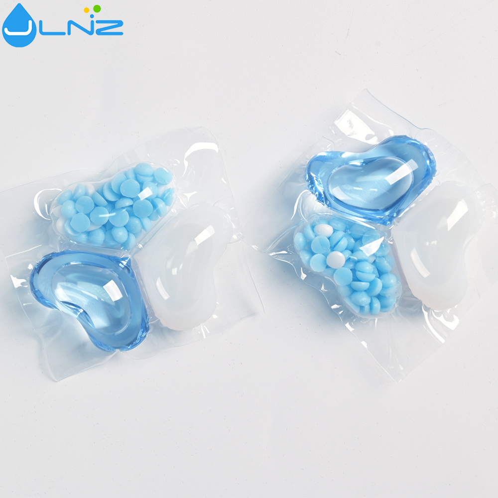 Jingliang 3-in-1 laundry detergent pods with beads formula removes stains,brightens and Variety of fresh scents